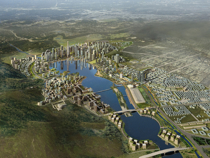 Невероятные города будущего уже спроэктированы