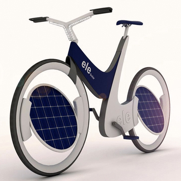 Разработан велосипед с электромотором, работающий на солнечной энергии