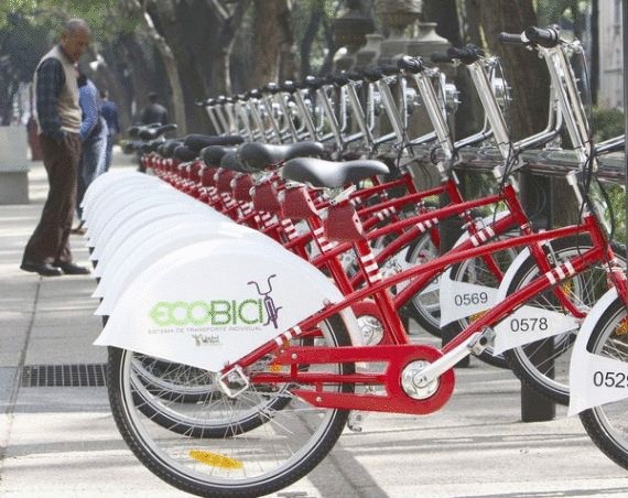EcoBici - программа проката велосипедов в Мехико