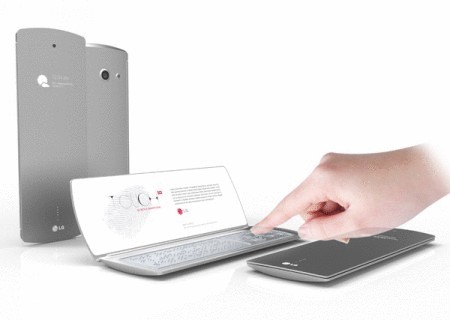 LG Touch - смартфон как ноутбук