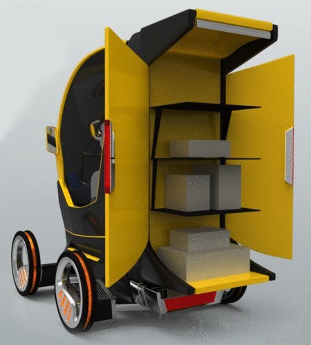 Грузовой электромобиль e-Cargo Box