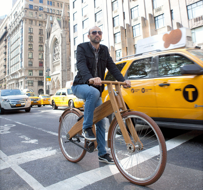 Bough Bike—электрический велосипед из дерева