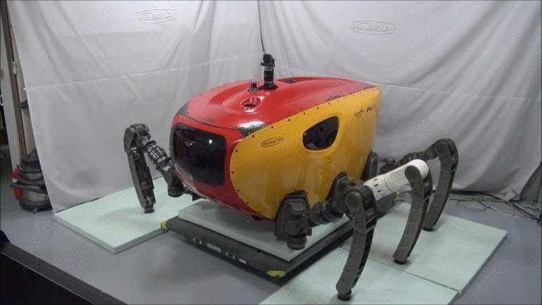 Корейцы создали робота-краба для ремонта подводных коммуникаций