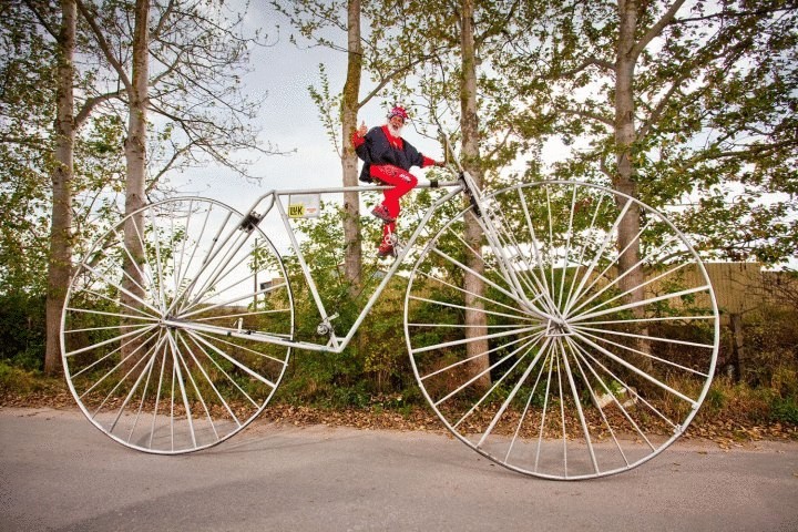 Немецкий дизайнер велосипедов Диди Сенфт создал велосипед к чемпионату 2014