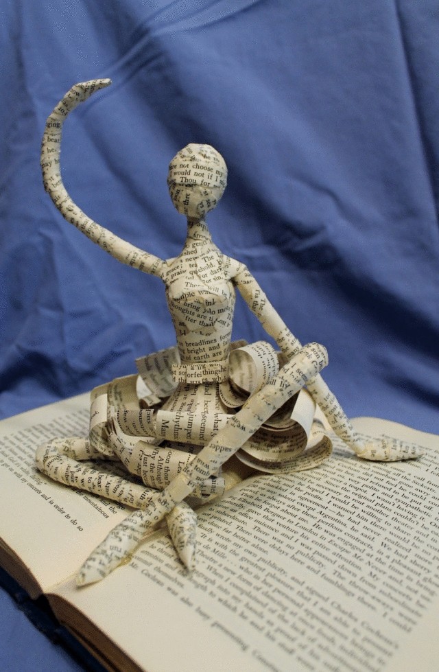 Книжные скульптуры Джоди Харви-Браун 