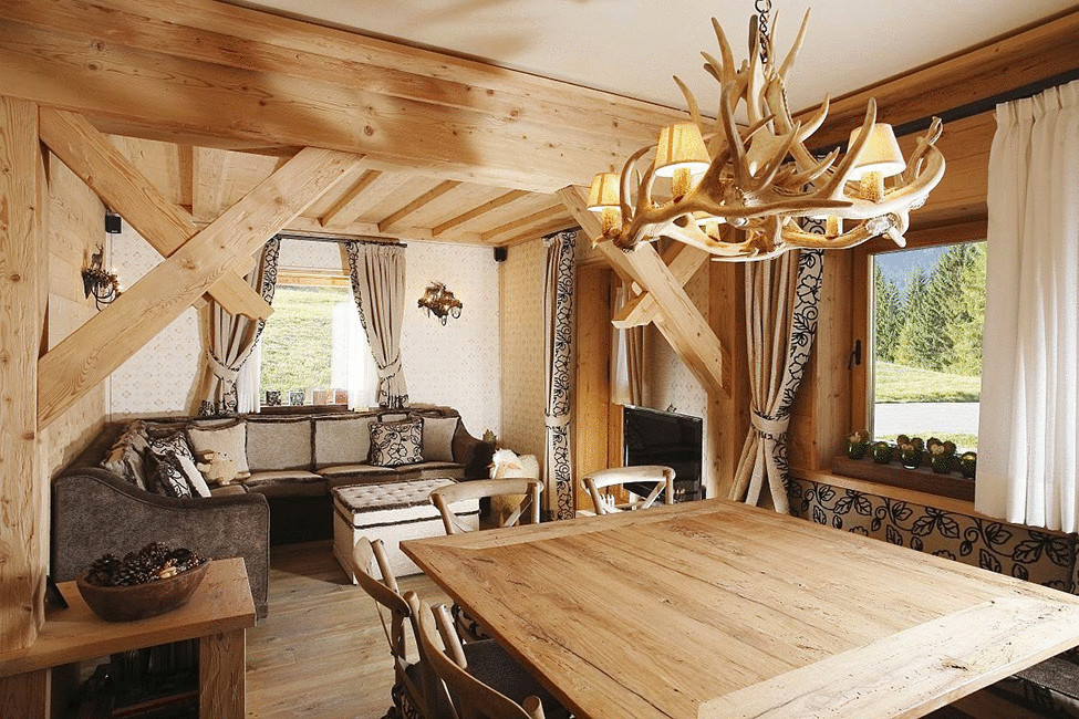 Деревянный дом в Италии