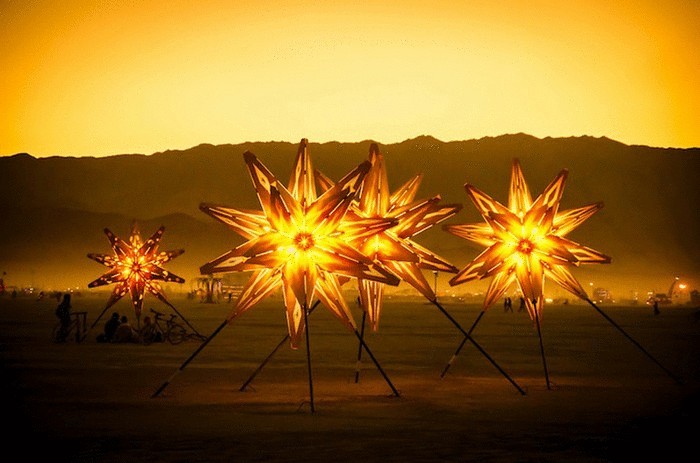 Starlight – созвездие Орион в калифорнийской пустыне 
