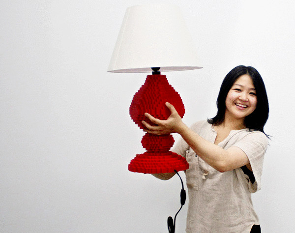  Дизайнерский светильник LEGO Table Lamp