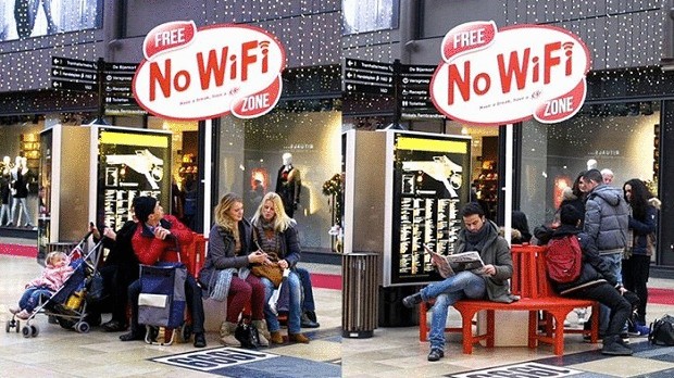 В Амстердаме появились бесплатные зоны без Wi-Fi