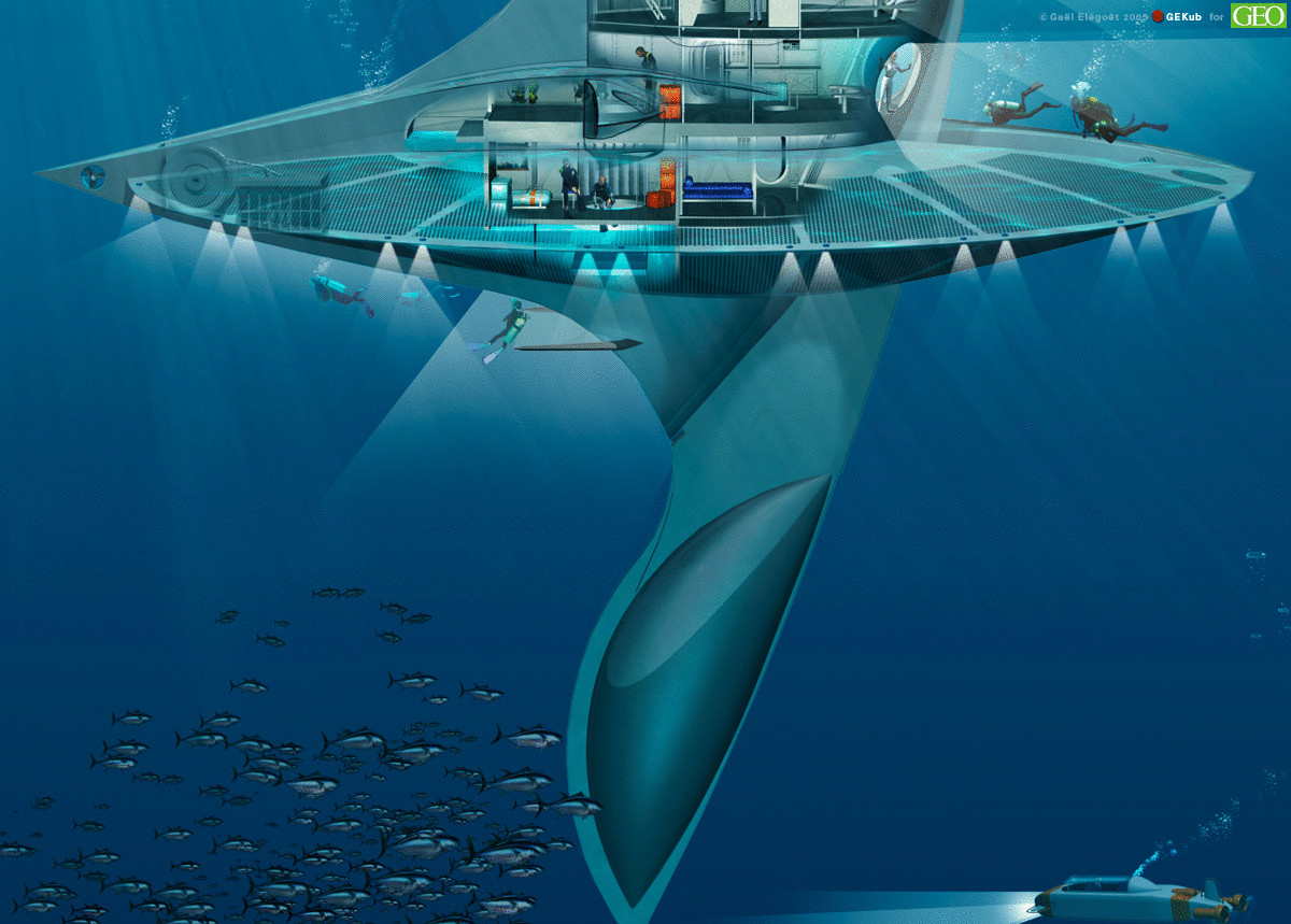 Плавающий небоскреб «Sea Orbiter»