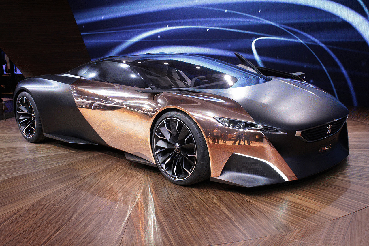 Peugeot Onyx: экомобиль будущего