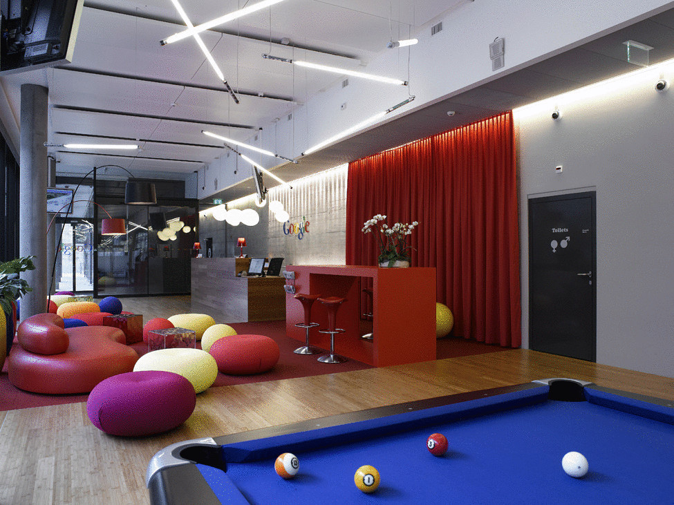Офис компании Google в Цюрихе