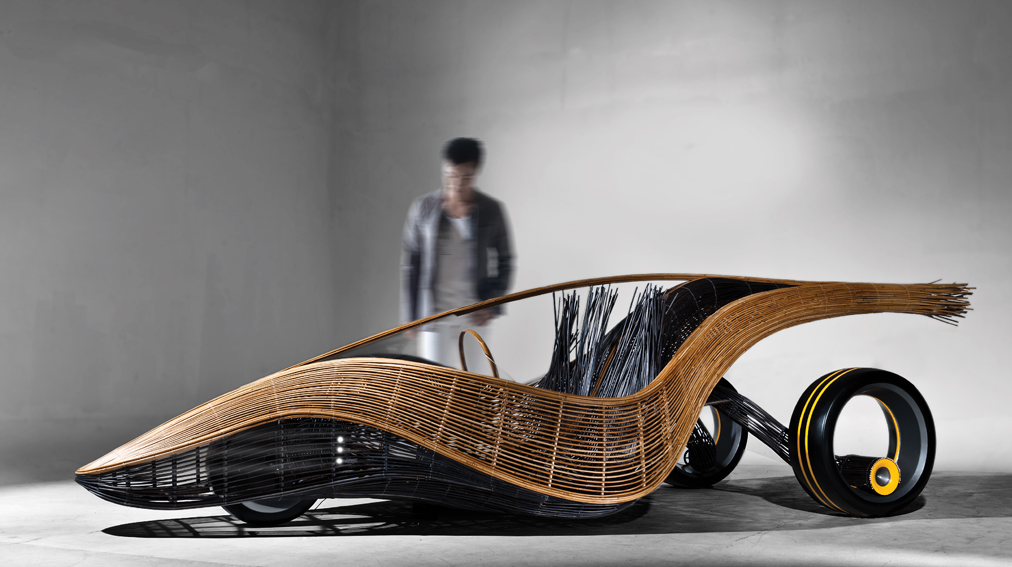 Создан прототип бамбукового концепт-кара