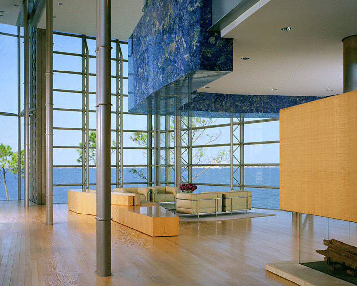 Удивительный прозрачный дом на побережье Мексиканского залива