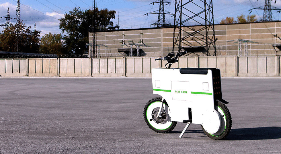 Компактный электрический скутер «из коробки» для отдыха и развлечений - Zeit Eco