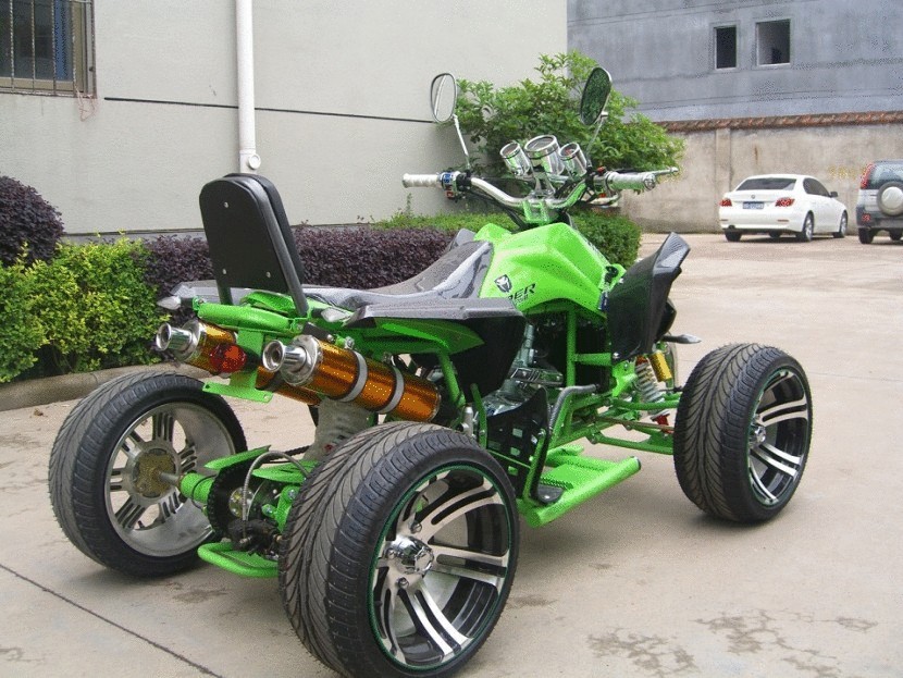 Первый «зелёный» квадроцикл для городских дорог