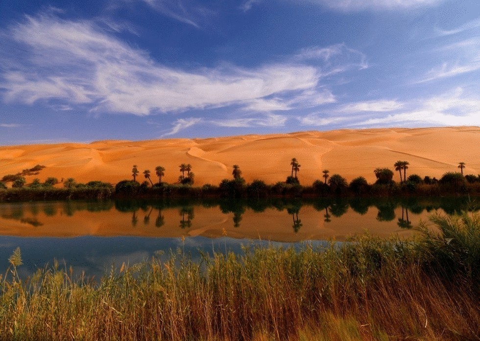 Сказочный оазис в африканской пустыне: озера Убари