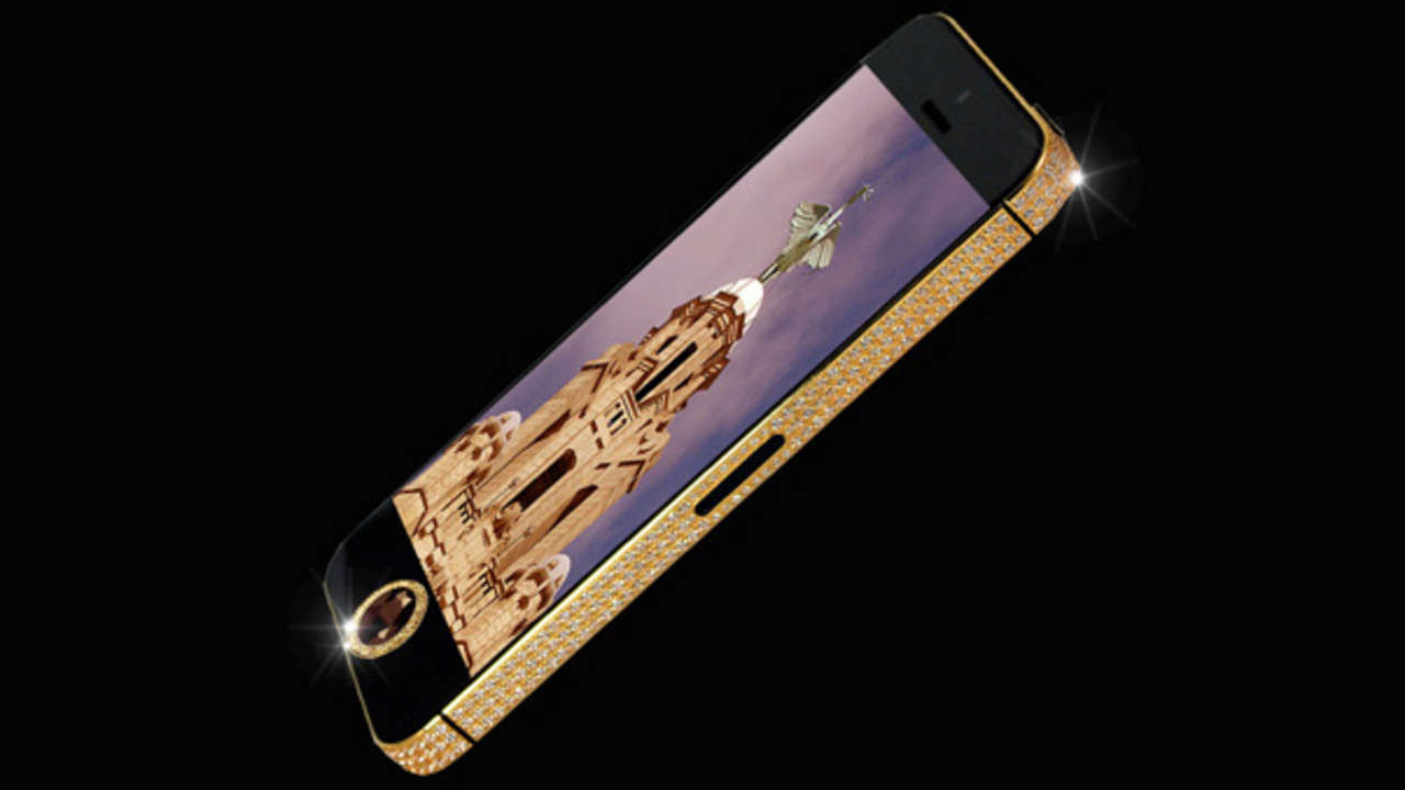 Самый дорогой телефон в мире — бриллиантовый iPhone 5