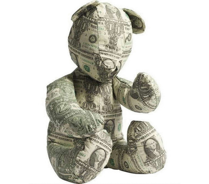 Удивительные скульптуры, которые были сделаны из долларовых скульптур