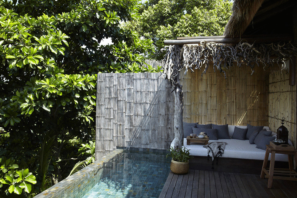 На Бали построили эко-виллу из природных материалов