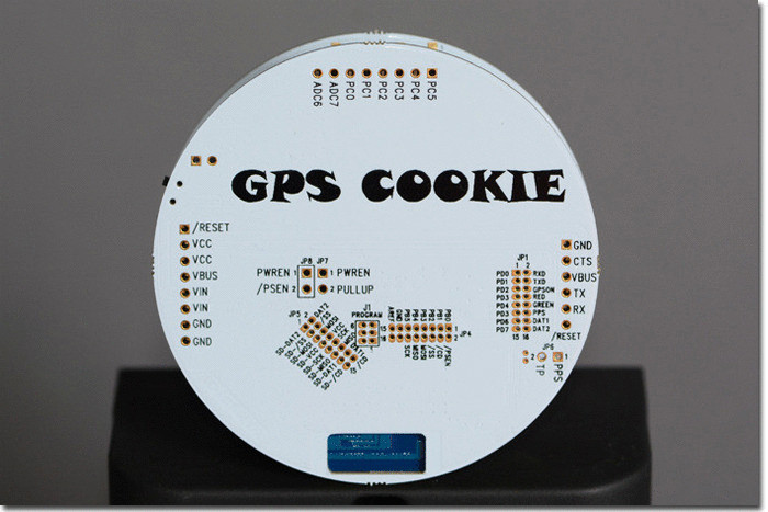 Умное «GPS-печенье» запишет время и день всех прогулок, маршрут путешествия
