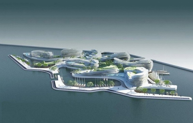 Для гостей Чемпионата Мира по футболу 2022 в Катаре построят плавучие острова-отели
