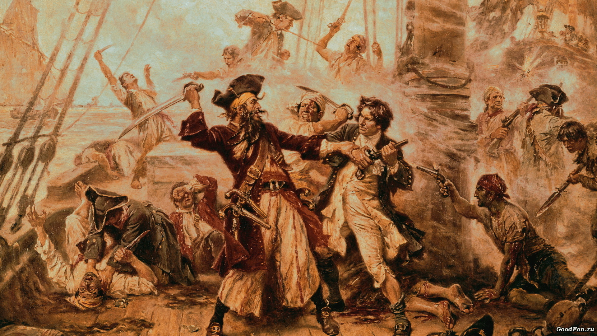 Подборка интересных фактов о пиратах