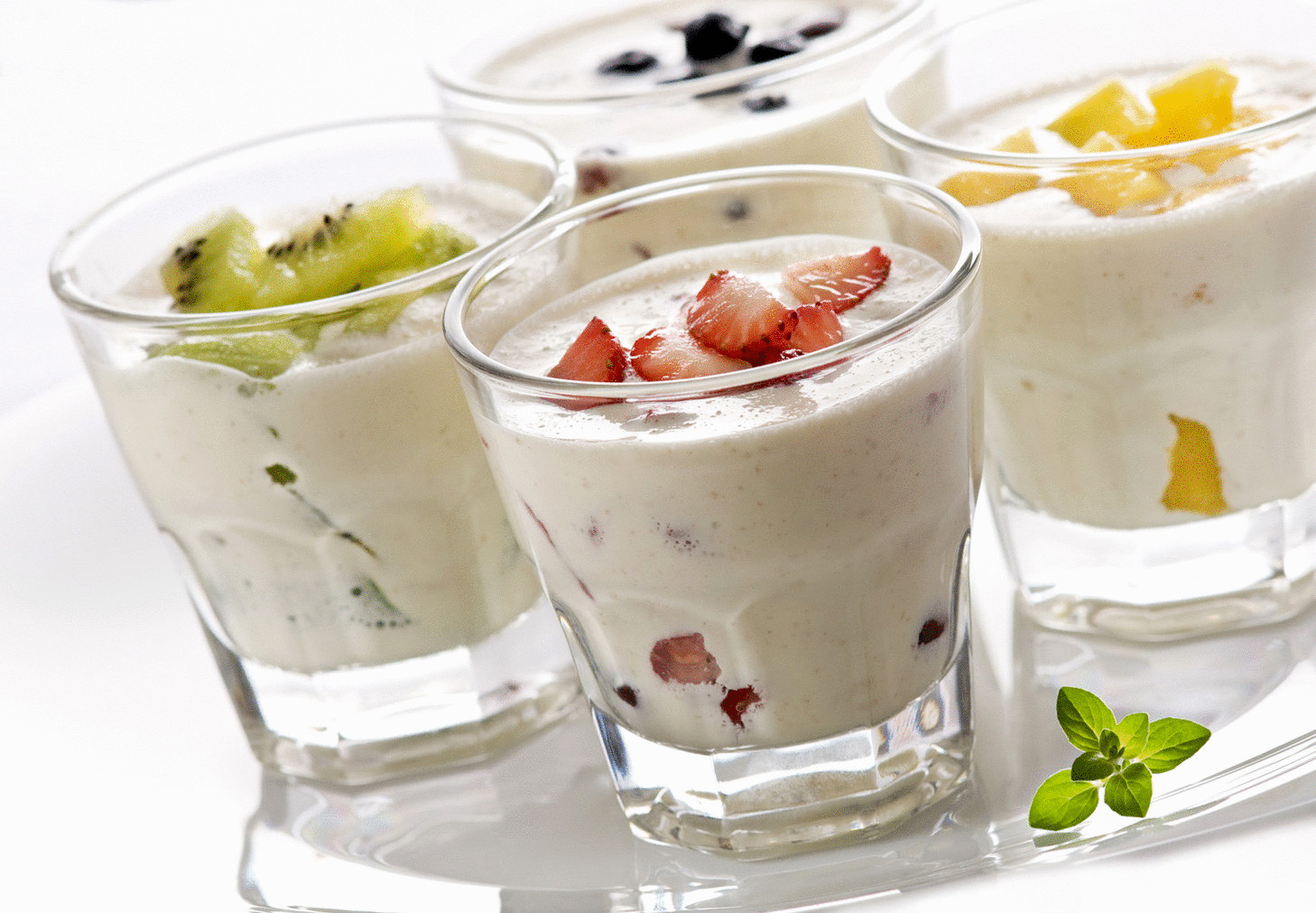 Питьевой йогурт - замечательный летний обед