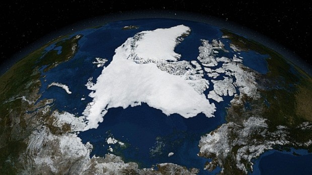 Ледяная шапка Земли достигла минимального размера