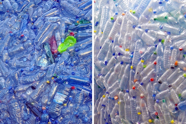 Утилизация пластиковых бутылок: скульптура Devebere