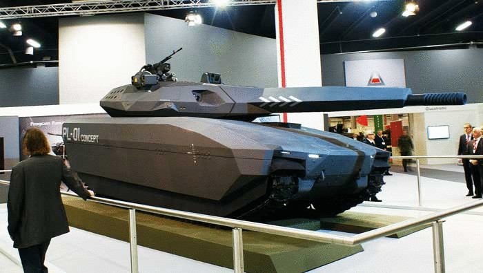 Польская фирма представила танк по технологии стеллс
