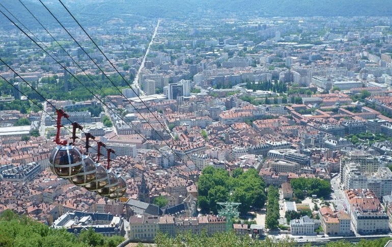 Гренобль, столица Альп