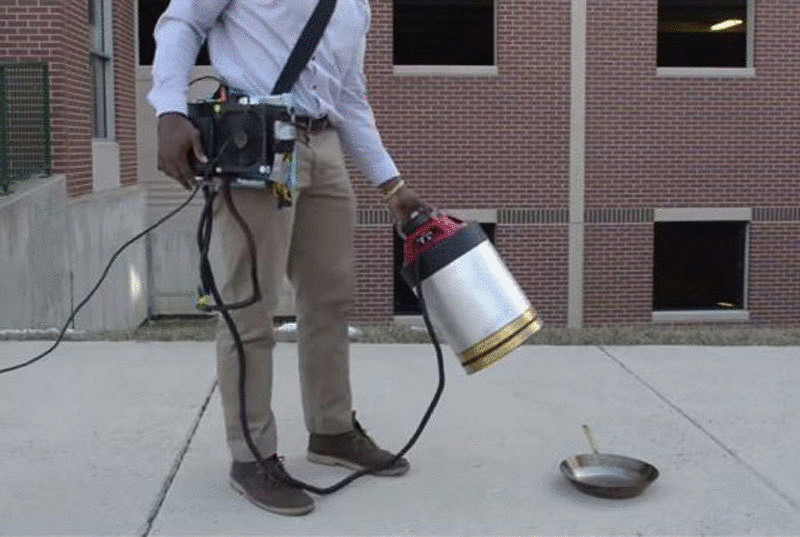 Студенты разработали прототип устройства, которое тушит пожар с помощью звуковых волн