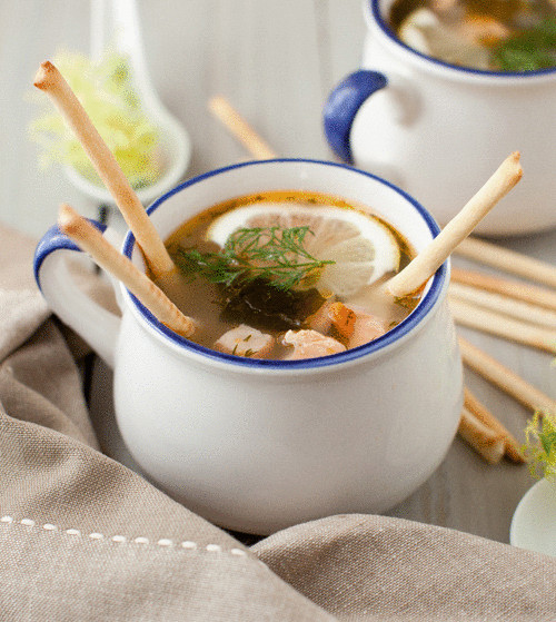 Идеальный суп с морской капустой