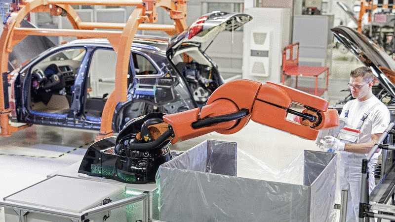 За кулисами будущего: роботизированный завод AUDI