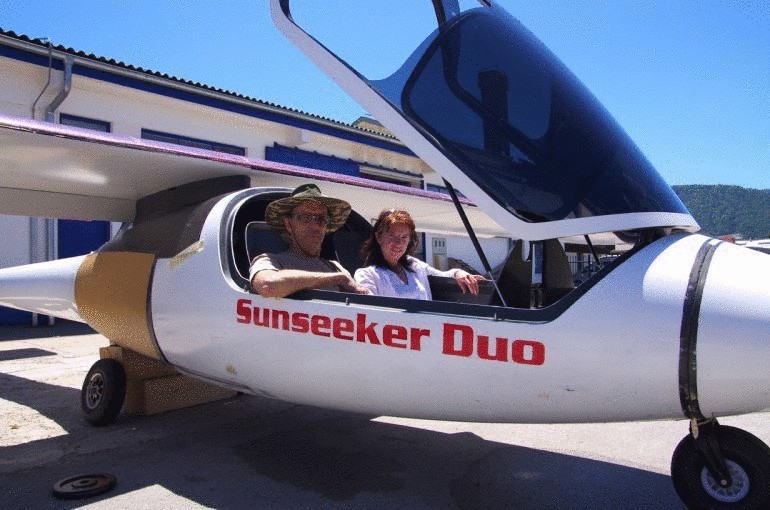 Двухместный самолет на солнечной энергии Sunseeker Duo