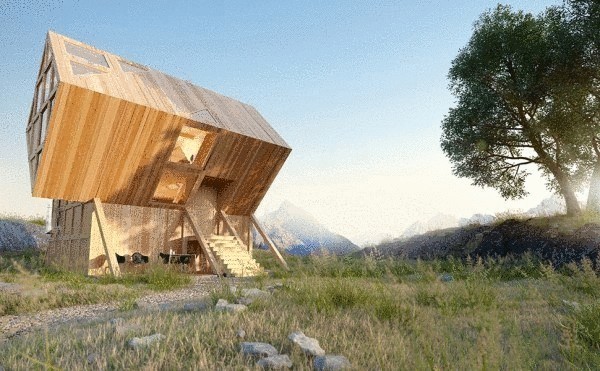 Дом в Доломитовых Альпах