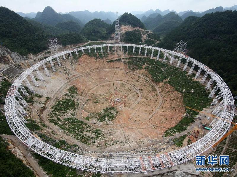 В Китае началось строительство "Великого Китайского телескопа"