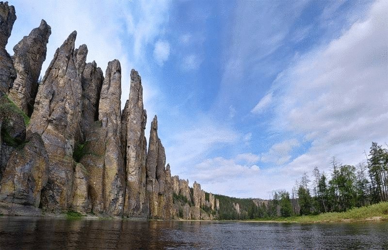 Фоторепортаж. Национальный парк Ленские столбы, Россия
