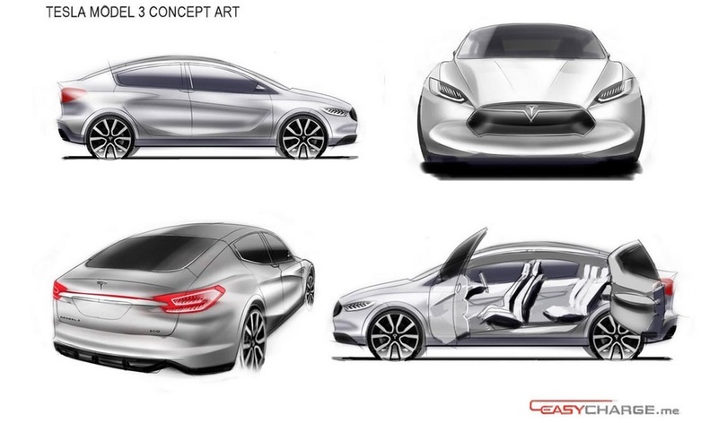 Tesla Model 3 станет автомобилем с лучшей в мире аэродинамикой