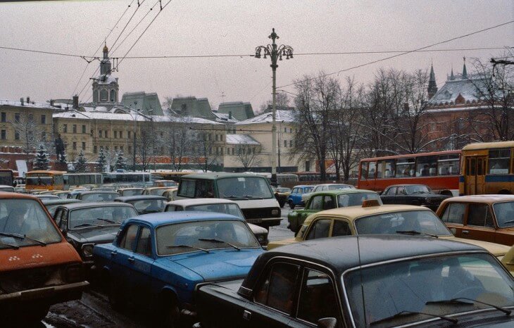 Москва и москвичи 30 лет назад в фотографиях