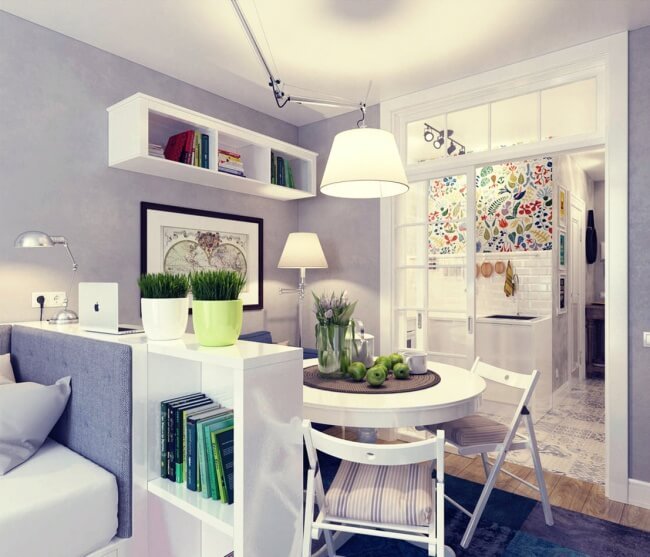 10 хитростей, позволяющих расширить пространство маленькой квартиры