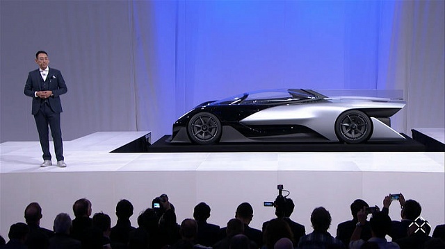 Faraday Future представила электромобиль мощностью 1000 л / с