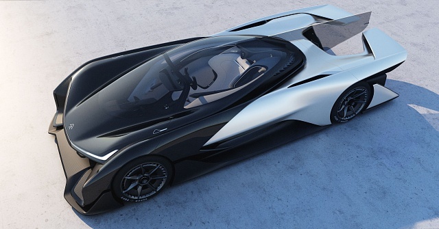 Faraday Future представила электромобиль мощностью 1000 л / с