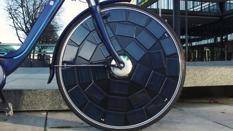 S-bike «солнечный» велосипед создан в Нидерландах