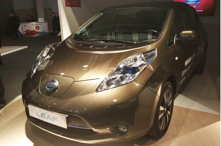 Nissan Leaf последнего поколения представили на GSMA-2016 
