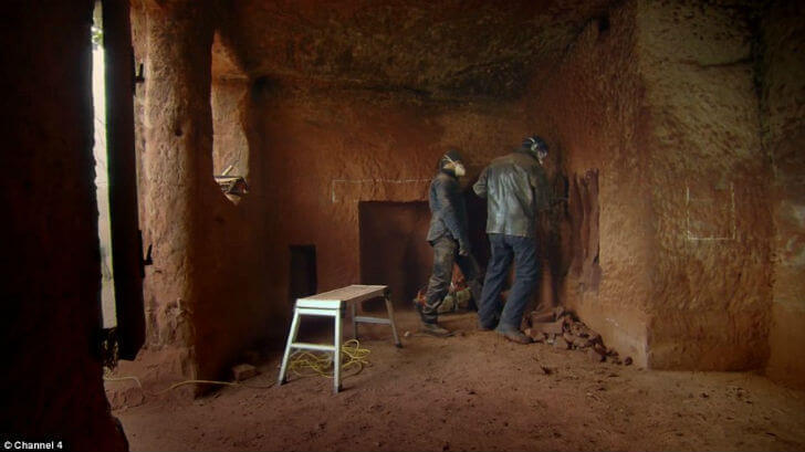 Дом мечты в пещере, возраст которой достигает 250 миллионов лет