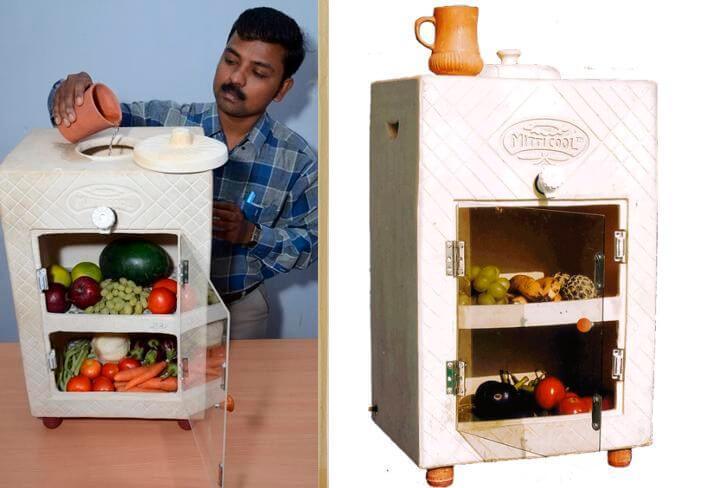 Экологичный глиняный холодильник, который работает без электричества