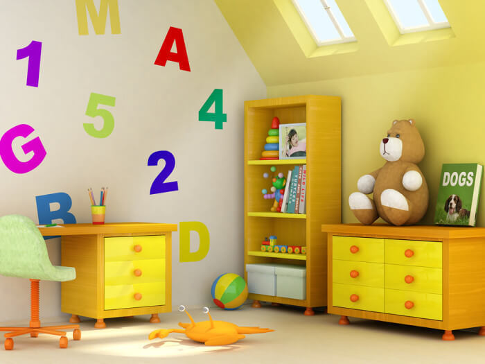 Как организовать комнату для двух детей