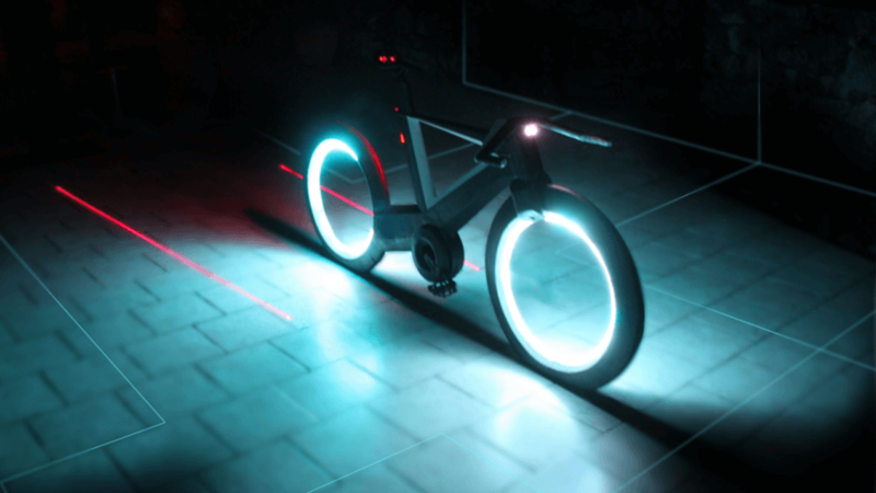 ﻿ Cyclotron - революционный велосипед с колесами без спиц